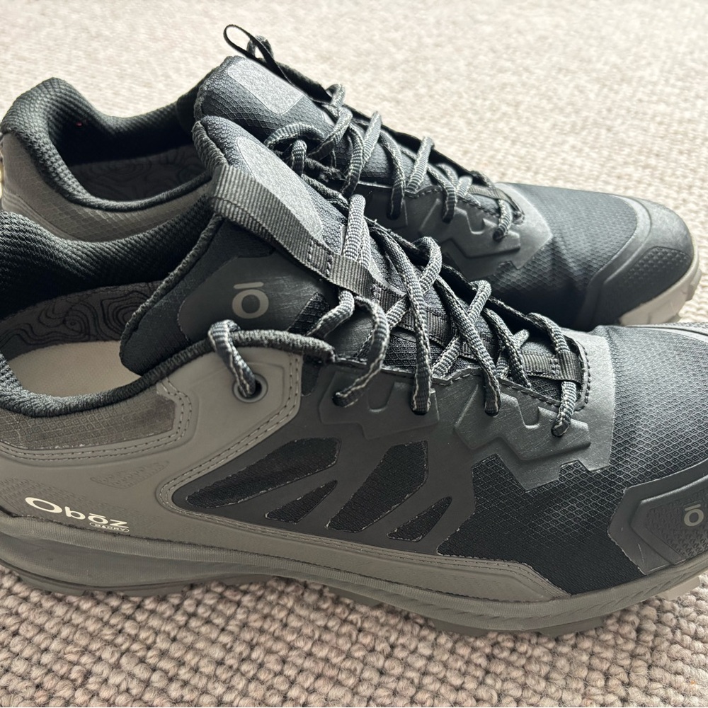 Oboz Men's Katabatic Low B-Dry Waterproof Hiking Shoe